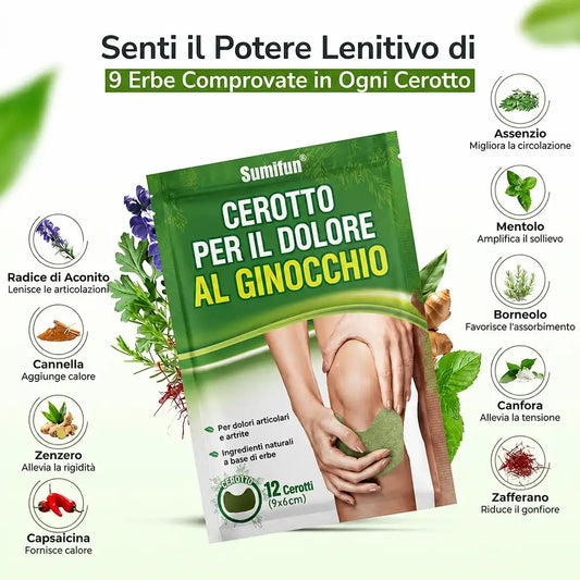 12 Cerotti alle erbe lenitivi