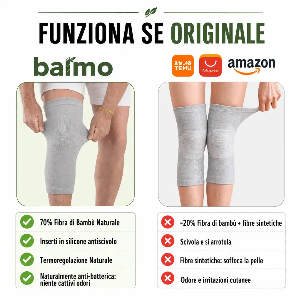 Ginocchiera in Bambù Premium
